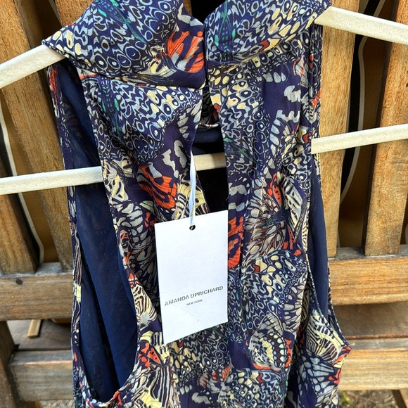 Amanda Uprichard Sandine Blouse in Chrysalis, Women’s M - Picture 3 of 8